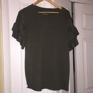 Green Motherhood Maternity Top EUC
